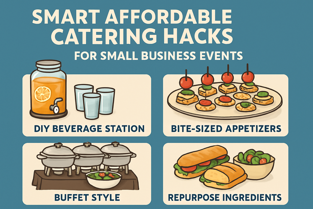 Smart Affordable Catering Hacks for Small Business Events