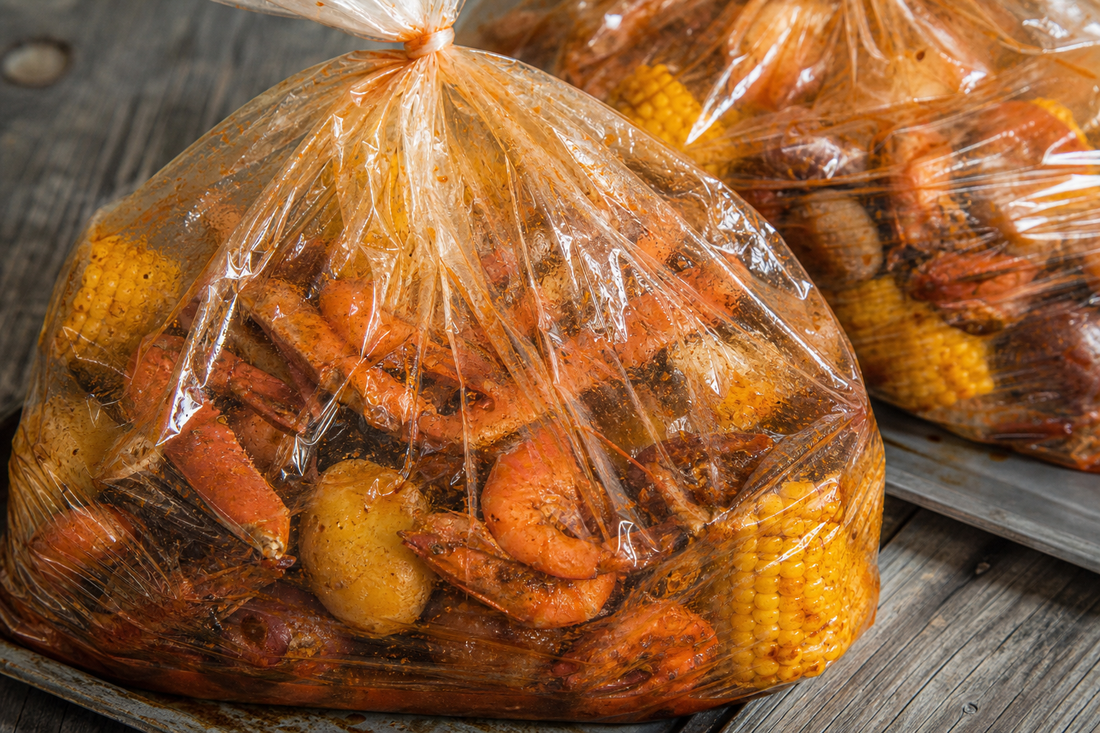 Cajun Seafood Boil Bags: The Mess-Free Party Solution