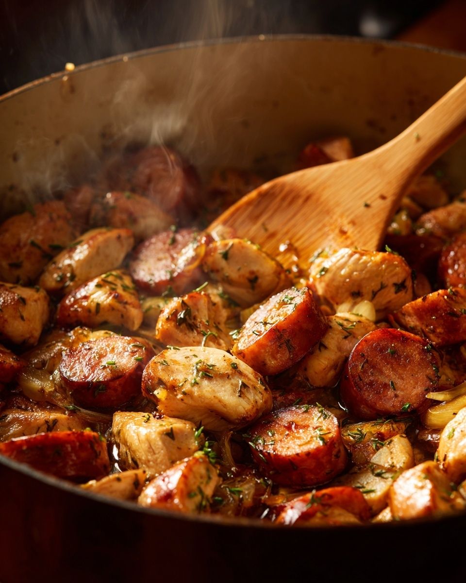 take out near me open late image of a sausage and seasoning portion for the new boil baby boil late night eats menu