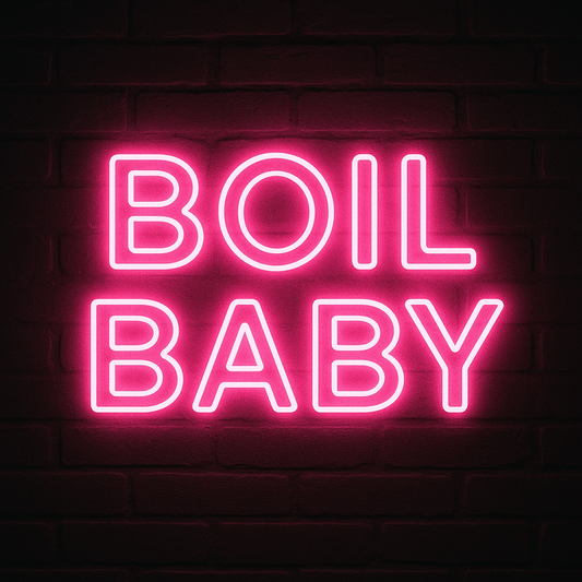 Boil Baby Boil Cajun seafood boil gift card with bonus credit for Los Angeles catering, featuring crab legs, shrimp, crawfish, lobster, and Louisiana-style seafood boil experience