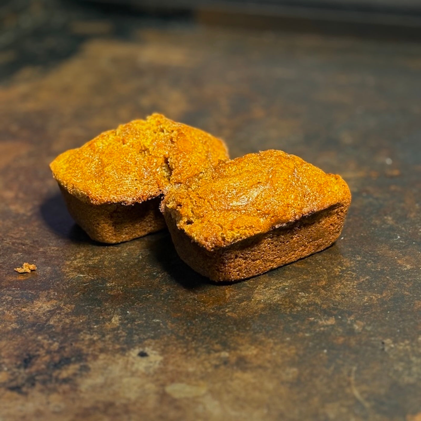Scratch-made honey butter cornbread served at Cajun seafood boil restaurant in Los Angeles