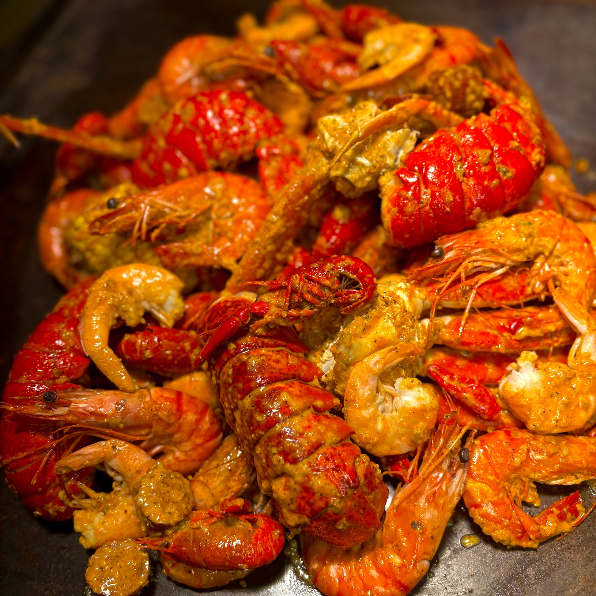 West Hollywood’s best late-night Cajun seafood boil from Boil Baby Boil — spicy shrimp, buttery sauce, and bold Southern flavor in every bite.